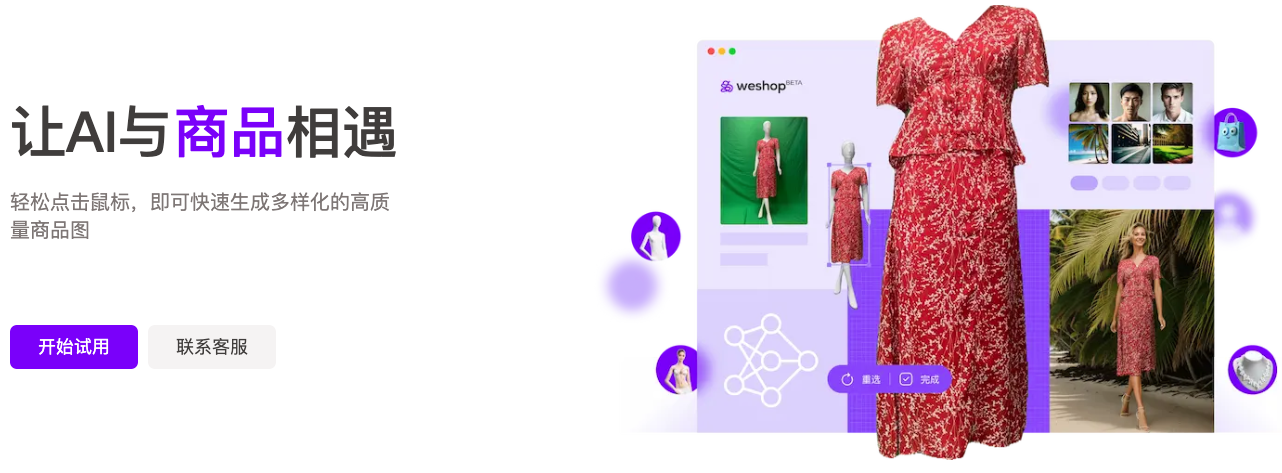 图片[1]-WeShop – 一键生成高质量商品图-AI出海